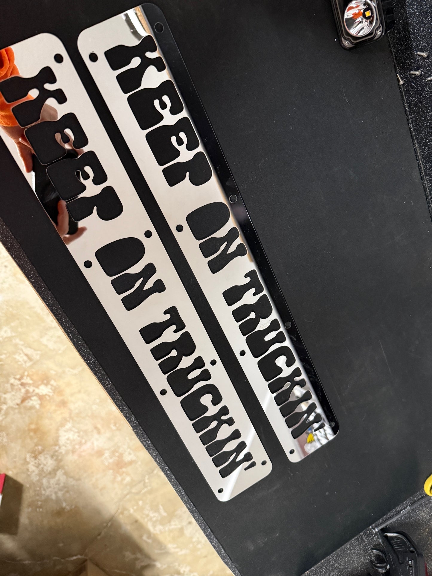 CUSTOM ROCK TAMER PLATES
